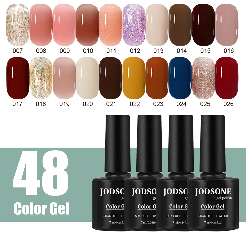 Kutek Gel UV LED gel polish 1-48 COLOUR nail art Cat Kuku nail Polish