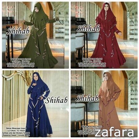 Baju Gamis Wanita Muslim Terbaru 2022