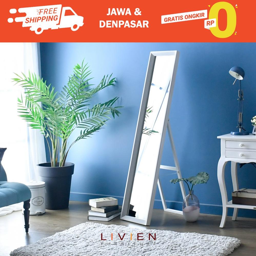 Cermin Dinding, LIVIEN, Cermin Minimalis, Standing Mirror Murah, Avilla Mirror, Livien Furniture