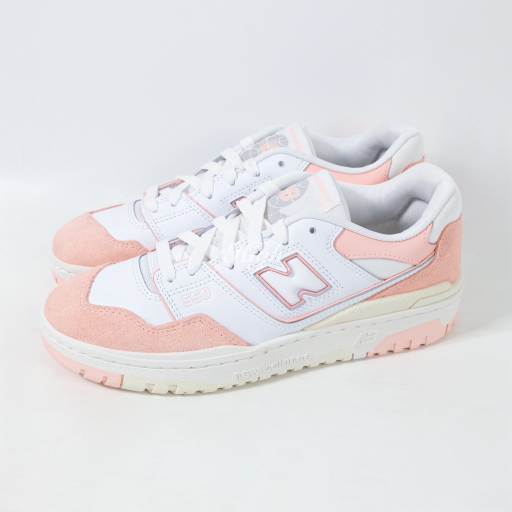 New Balance 550 White Pink GSB550CD 100% Original