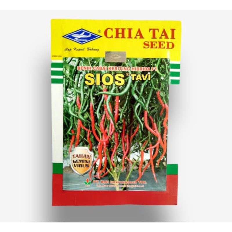 BENIH CABAI CMK SIOS TAVI KAPAL TERBANG - BIBIT CABE KERITING