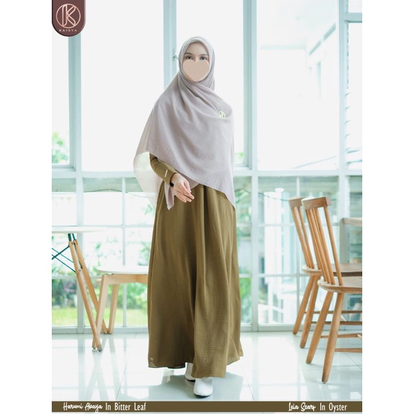 KAISYA-HARUMI ABAYA DRESS AIRFLOW ANTI KUSUT