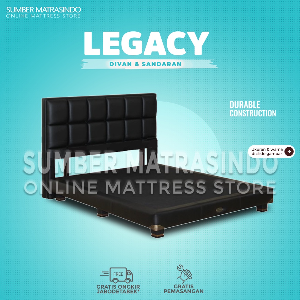 Guhdo Dipan Divan Sandaran Legacy 120x200 / 140x200 / 160x200 / 180x200 / 200x200 cm