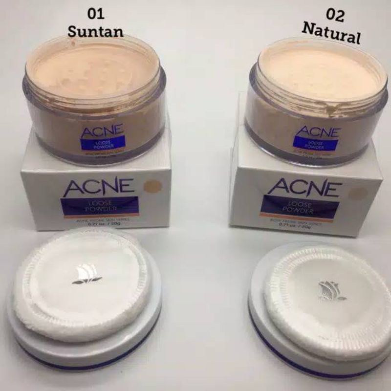 Latulipe | La Tulipe Acne Loose Powder 20gr | Bedak Tabur | Face Powder