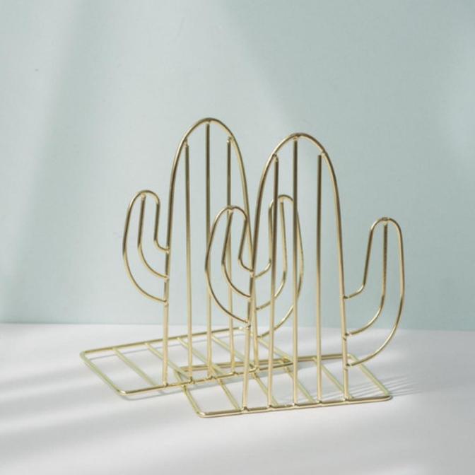 

Termurah! Cactus Bookholder Bookend Cuts / Holder Buku / Pembatas Buku
