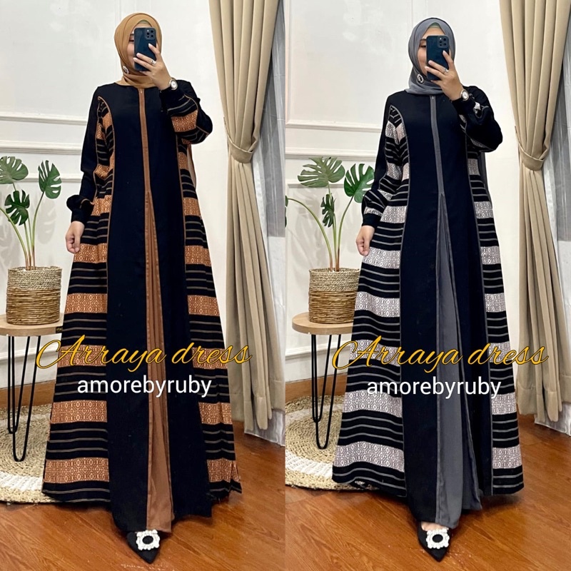 Arraya dress / arraya ori amore by ruby / gamis amore by ruby / amore ruby