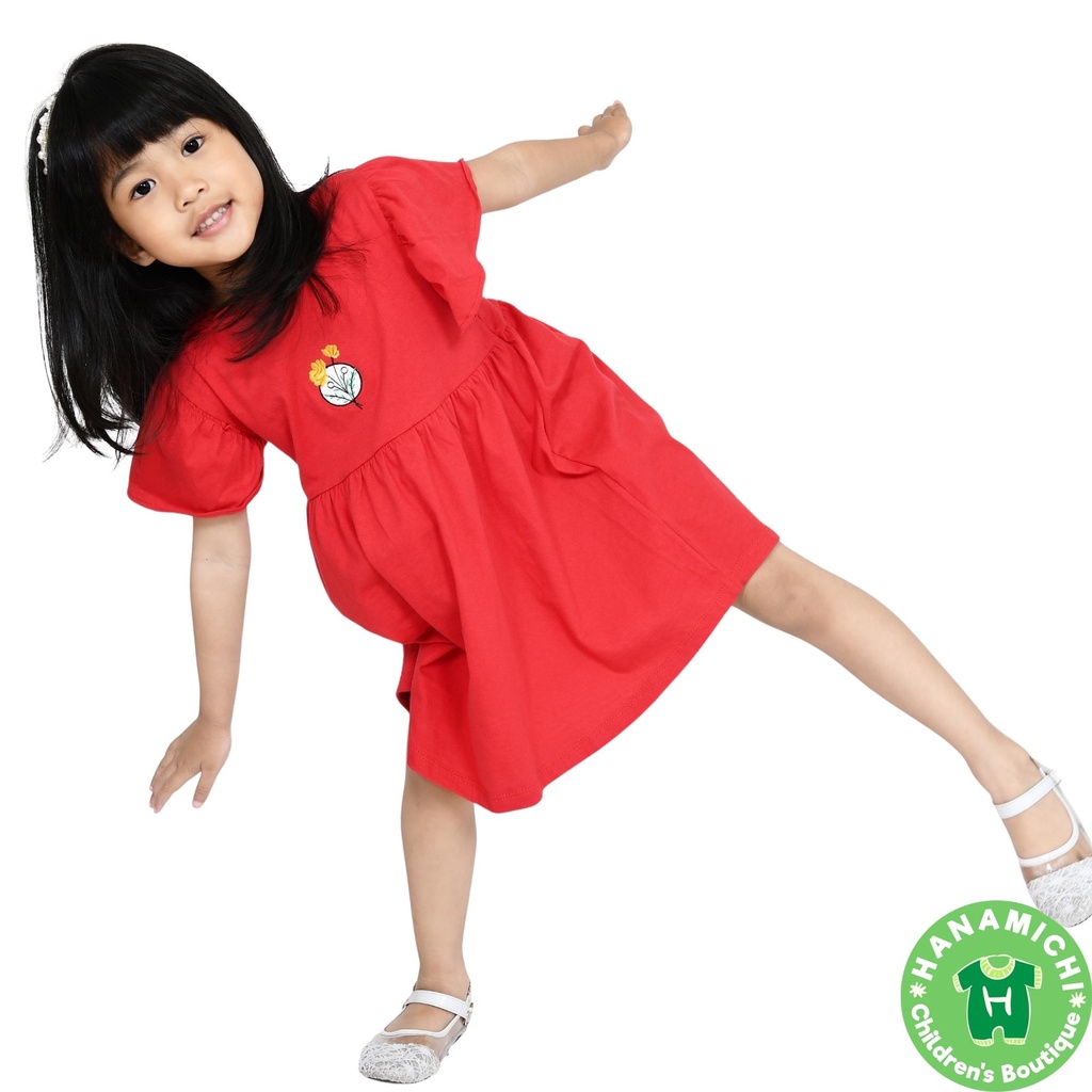 Hanamichi ZENA Dress Anak Premium Lengan Pendek Balita