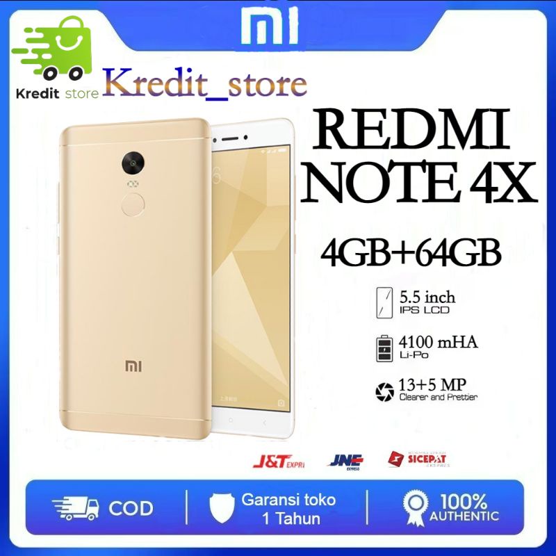 Jual Handphone HP Redmi Xiaomi redmi RAM note4x 4/64 dan 3/32 | Shopee