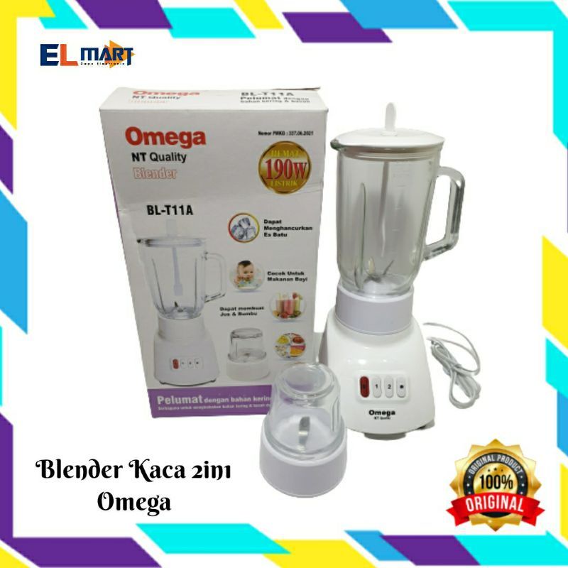 blender national omega kaca/blender murah/kaca