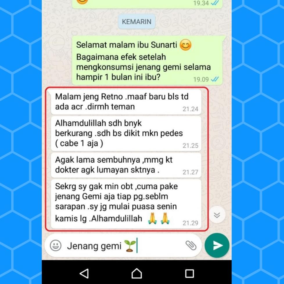 

DISKON BRANDS FESTIVAL Jenang Gemi Asli Original Isi 15 Sachet Obat Herbal Asam Lambung Maag Gerd Lambung Adem Seharian buruan