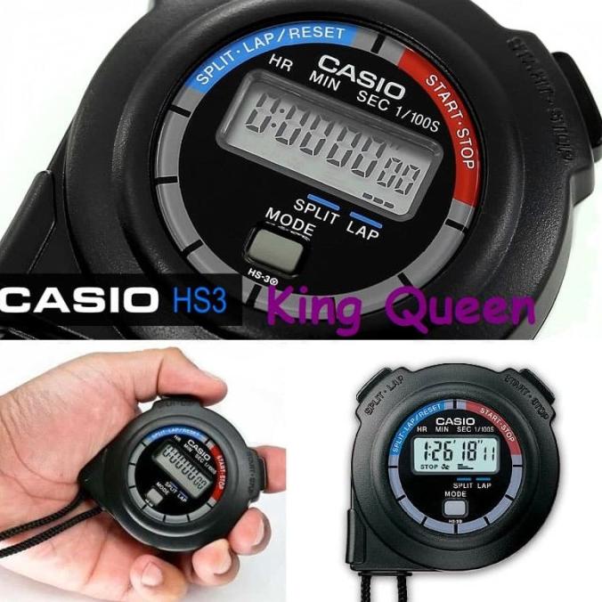 Jual Stopwatch Casio Hs3 Original Shopee Indonesia