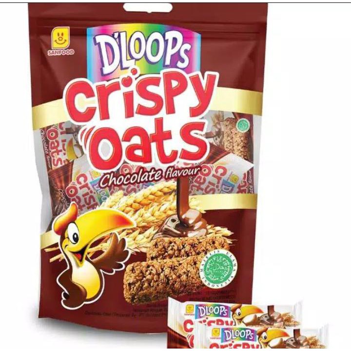 

D'LOOPS CRISPY OATS 200gr VERITOP