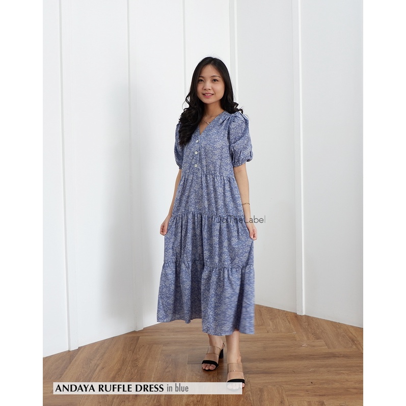 ANDAYA RUFFLE DRESS - JOTHELABEL