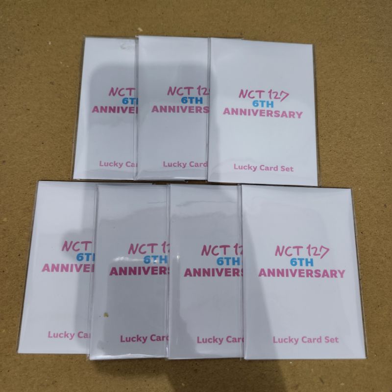 MD Anniversary NCT 127 Lucky Card AR Voice Acrylic Stand Haechan Taeyong