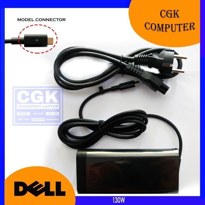 Adaptor Charger New for Dell XPS 17 9700 DA130PM170 HA130PM170 series  130W type C