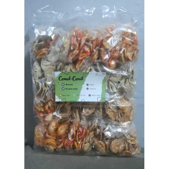 

Basreng &Kerupuk Seblak per pak (Harga Reseller)