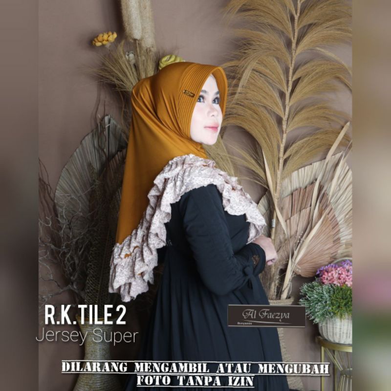 Jilbab RK Tile ori AF