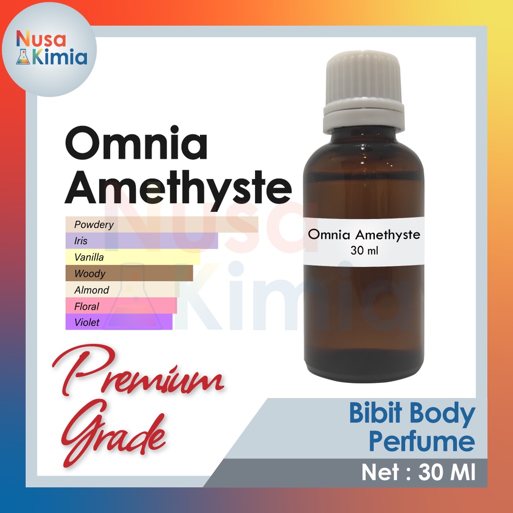 Bibit Minyak Wangi Refill Omnia Amethyste Premium Grade