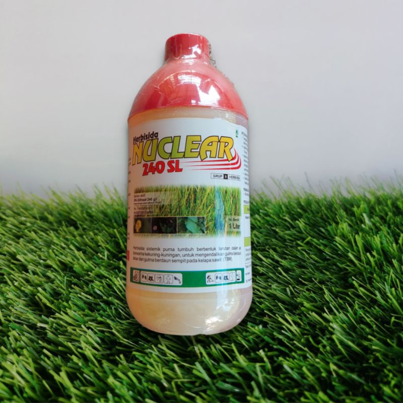 HERBISIDA NUCLEAR 240SL KEMASAN 1L [FUNGSI SEPERTI ROUNDUP]