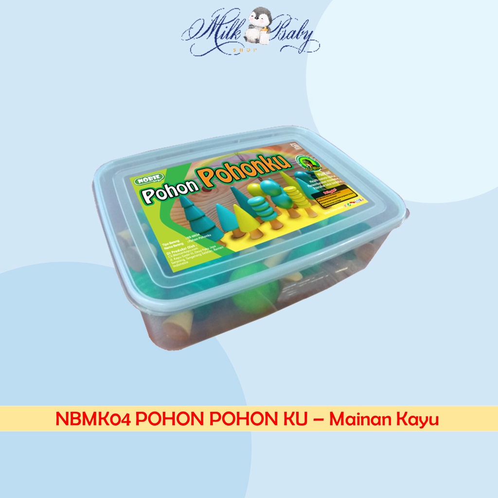 Mainan Kayu Pohon Pohonku 14s - Mainan Edukatif