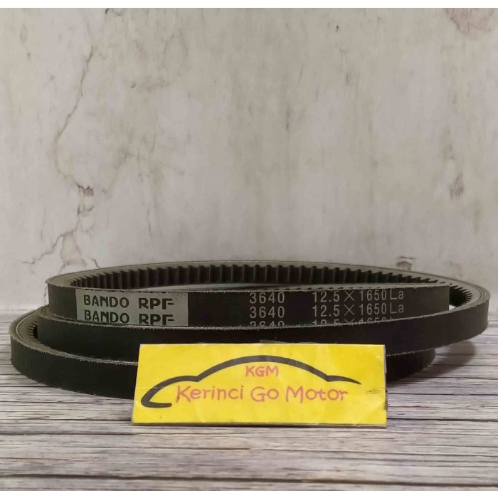 BANDO VAN BELT RPF-3640 V BELT TALI KIPAS RPF3640 FAN BELT BERGIGI