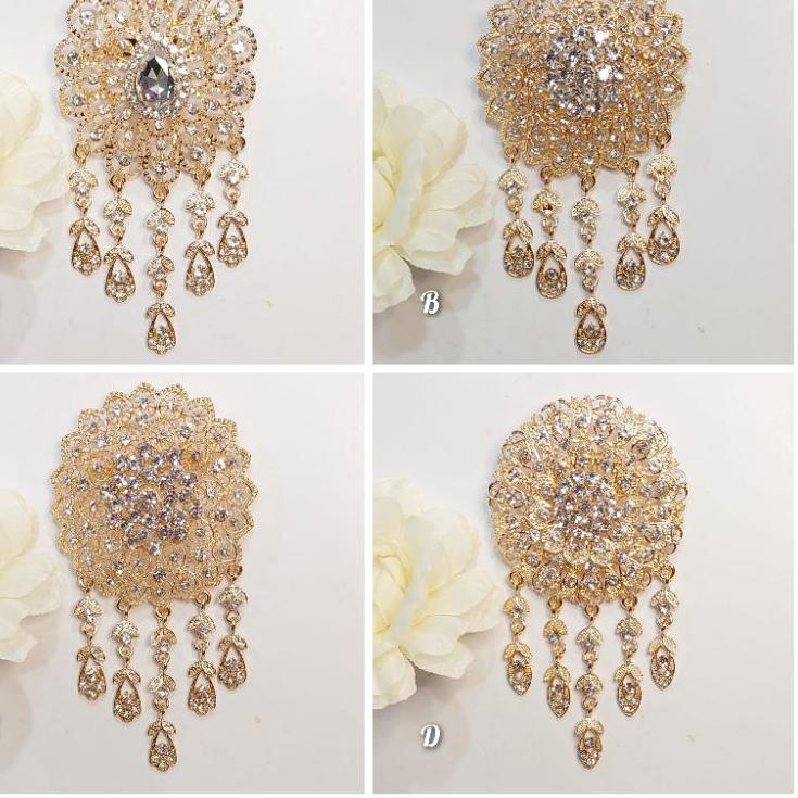 Terbaik BROS KEBAYA KUTU MEWAH COCOK UNTUK PESTA, AKSESORIS WANITA