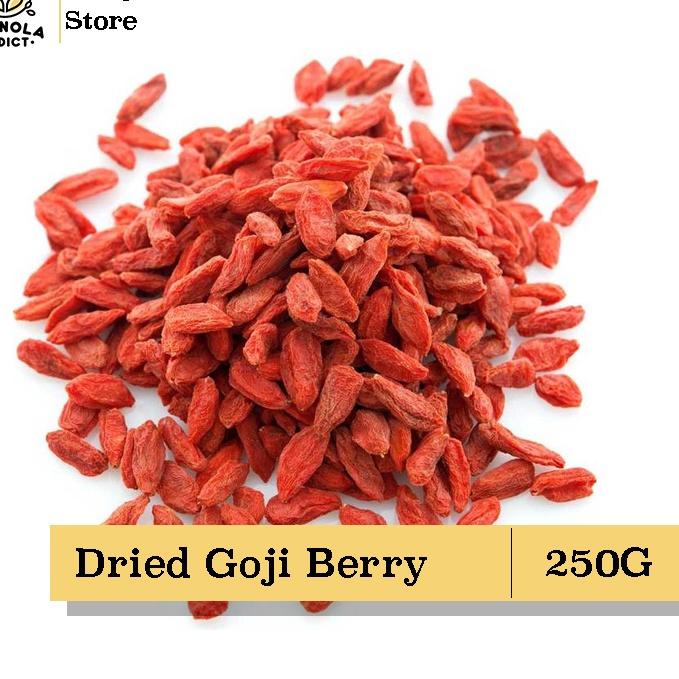 

Tren Baru--Granola Addict - Dried Goji Berry / Gojiberry - 250Gr