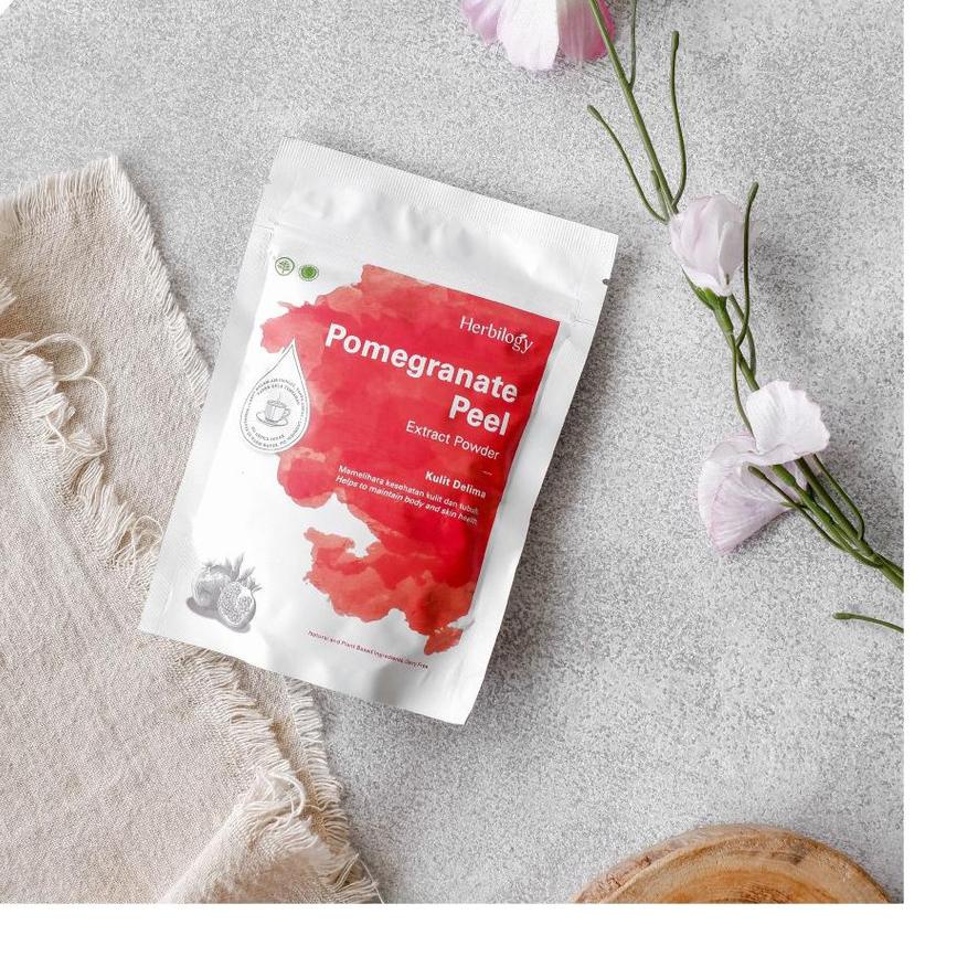 

HOT Product Herbilogy Pomegranate Peel Extract Powder 100gr !!!