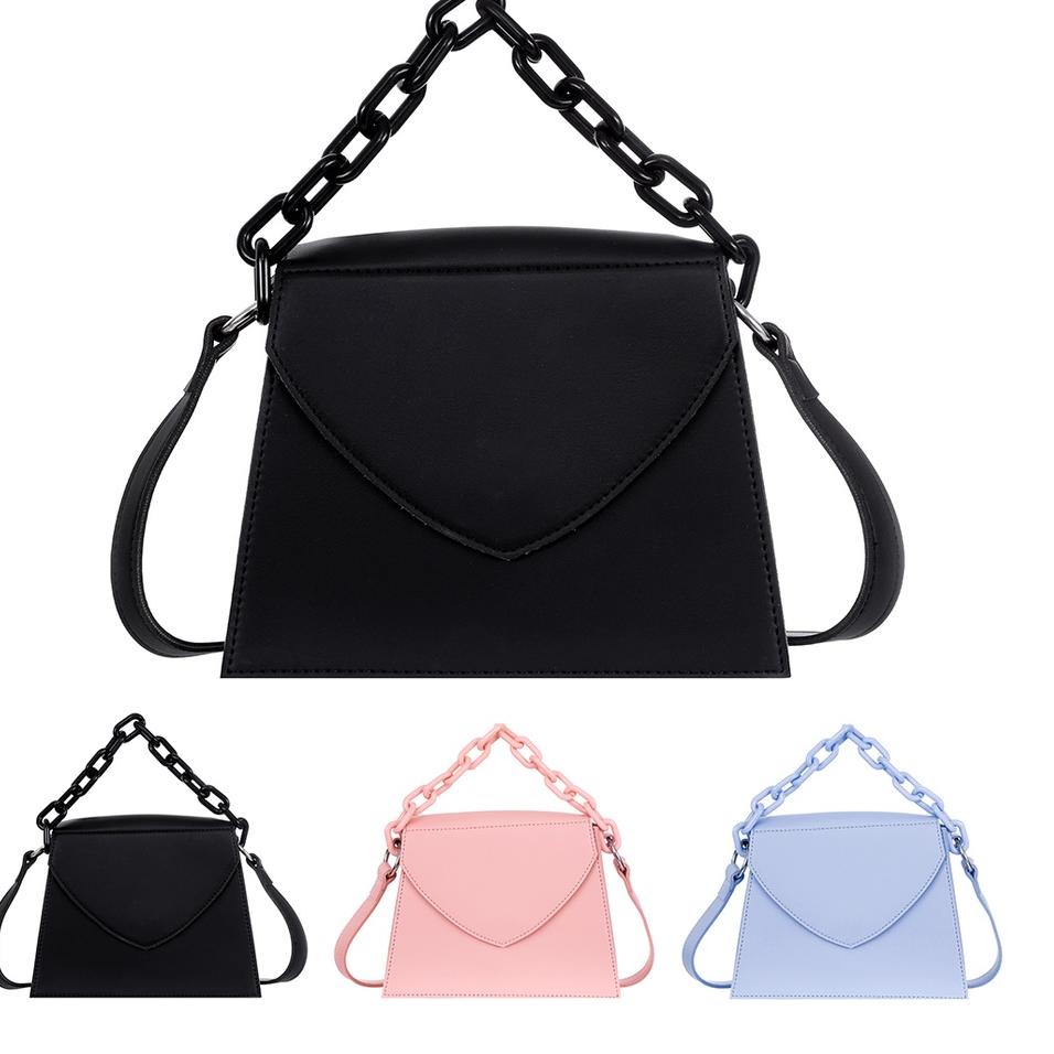 Cuci Gudang Miniso Official tas hp wanita tas selempang Rantai Mini Pocket Sling Bag Tote Bag Handba