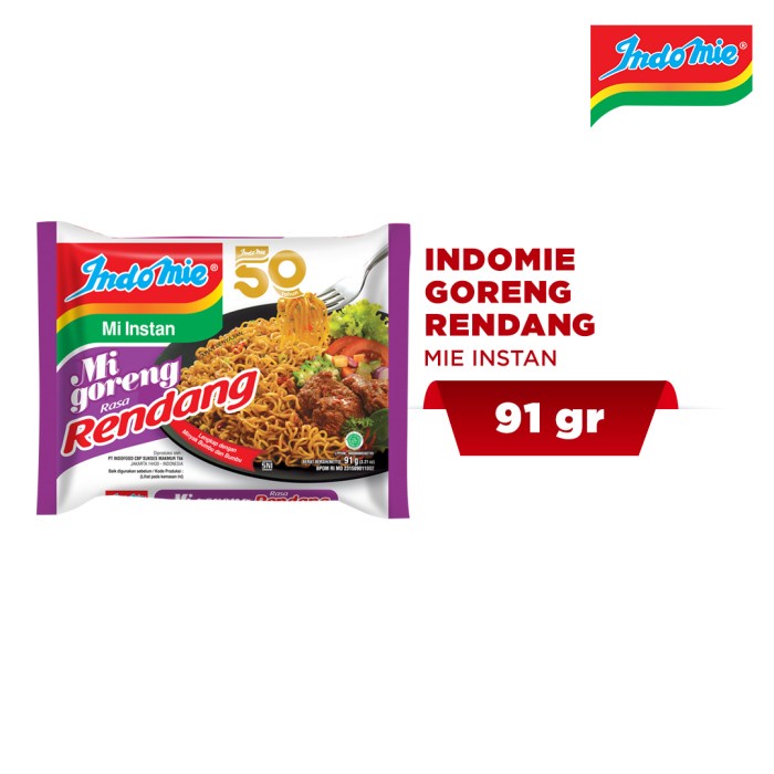 

TERLARIS Indomie Goreng Rendang