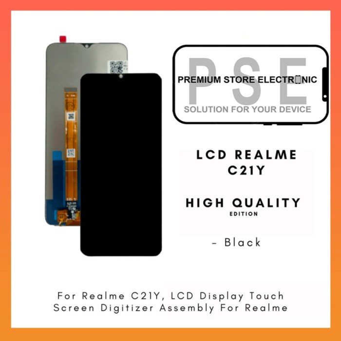 LCD Oppo Realme C21Y / Oppo Realme C25Y ORIGINAL Fullset Touchscreen