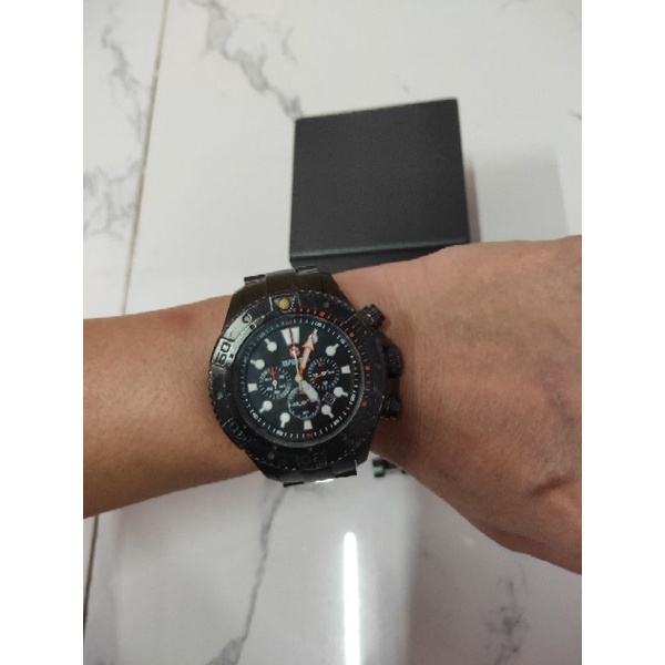 Expedition E-6376-MC Sports Chronograph Black Original Rare