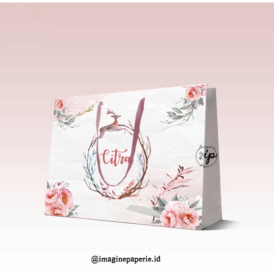 

Paperbag Bridesmaid/Groomsman/ Paperbag Custom Nama