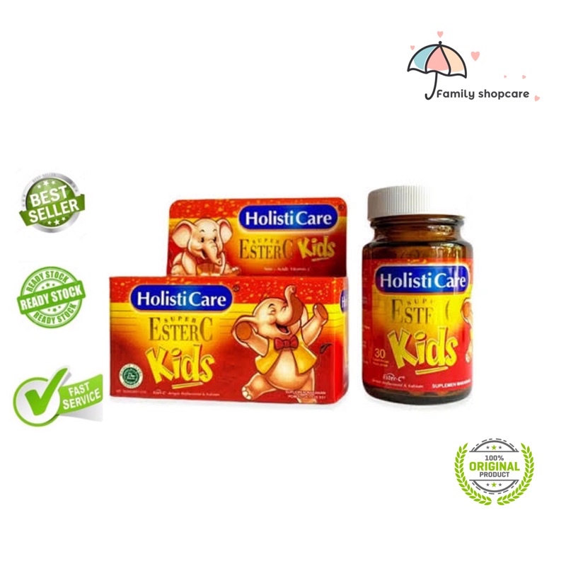 holisticare Ester c kids isi 30