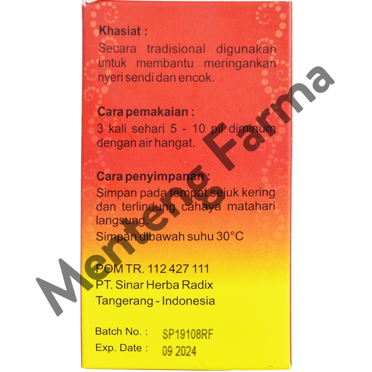 Rheuflamin (Chui Gu Shen Jing Tong Ling / Sciatica Pills)