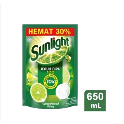 SUNLIGHT LIME JERUK NIPIS 650ML