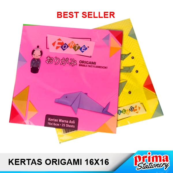 

KERTAS ORIGAMI FORTE 12x12, 16x16 cm