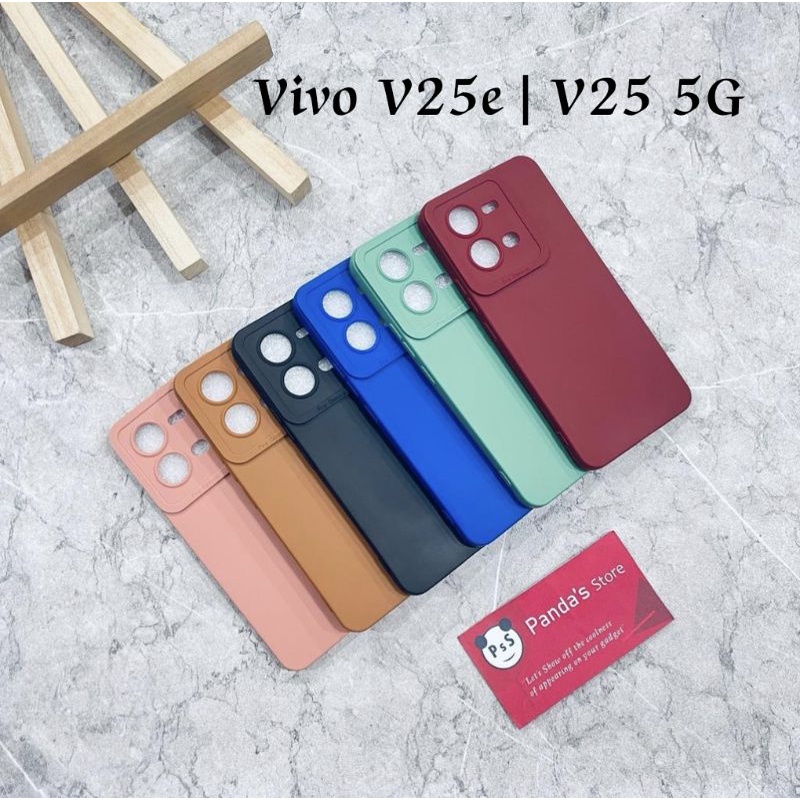 Softcase Pro Camera Vivo V25e , V25 5G Candy Case Full Color 3D Silikon TPU