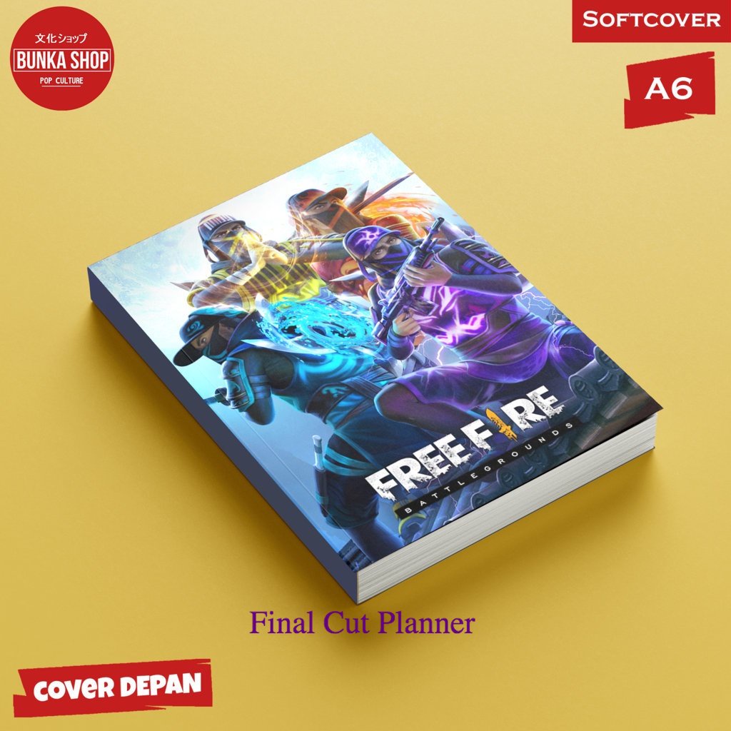 

Pocket Note Free Fire E Softcover A6 Buku Tulis Catatan Notes Agenda Planner Jurnal .