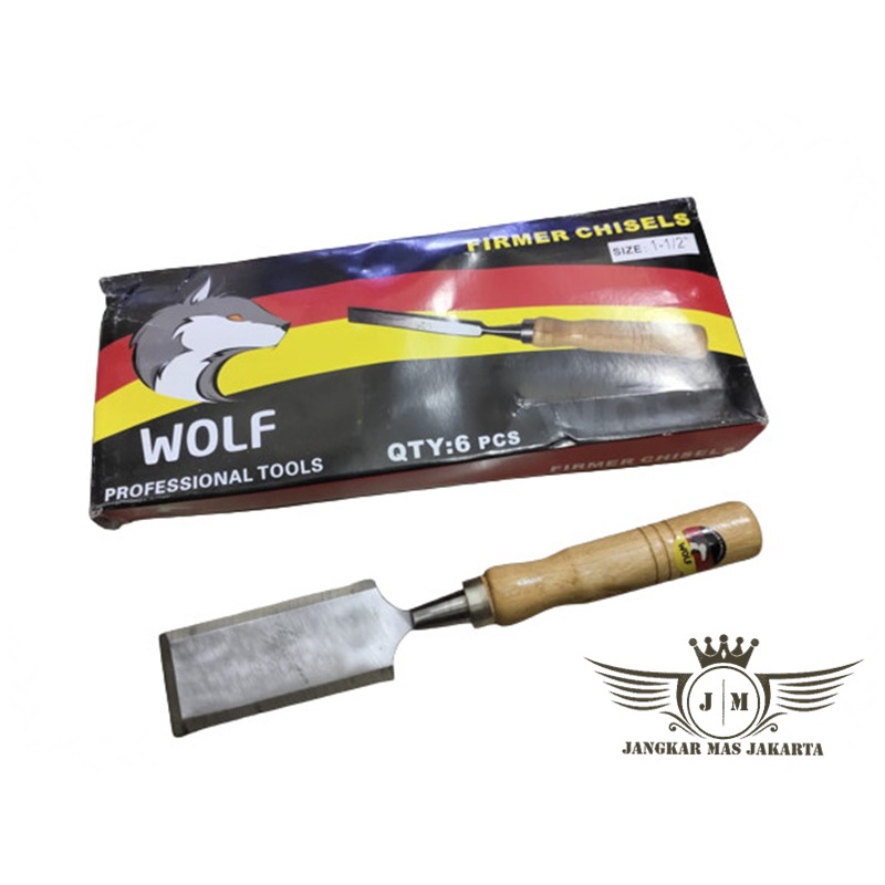 

Pahat Gagang Kayu 1 1/2" Inch Tatah Ukir Cungkil Kayu Carving Knife JKM