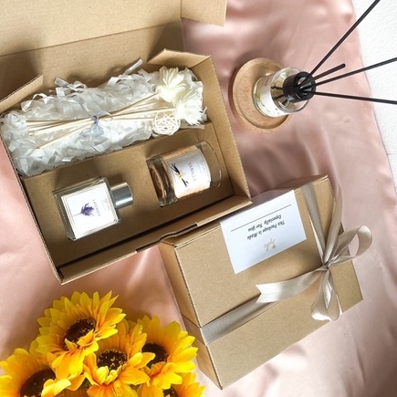 GIFT SET REED DIFFUSER LILIN AROMATERAPI HAMPERS REED DIFFUSER GIFT BIRTHDAY WEDDING GRADUATION
