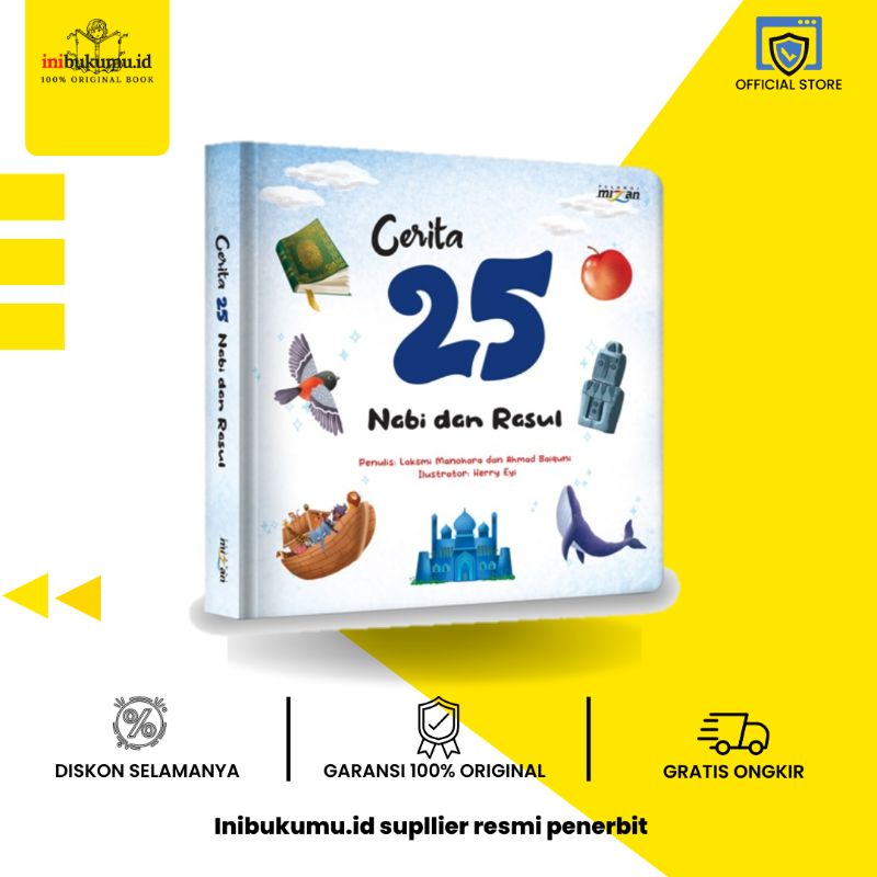 CERITA 25 NABI DAN RASUL (BOARDBOOK)