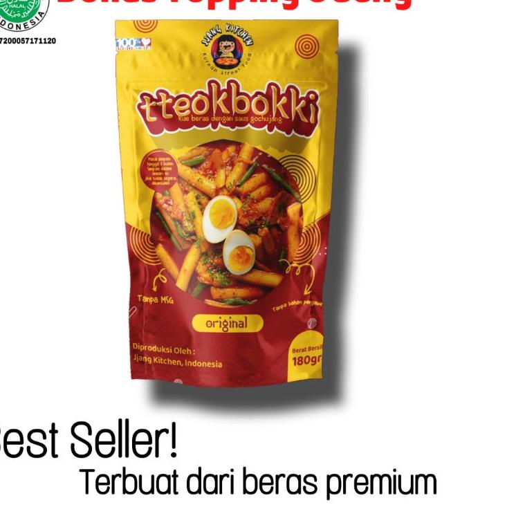 

artQ6c6B--[Free Bonus Odeng] Tteokbokki Instan Halal 200gr/Cemilan Korea/Best Seller (HALAL)