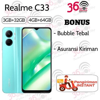Realme C33 + C21Y [3GB+32GB] [4GB+64GB] [ 4GB+128GB ] Garansi Resmi 1 Tahun