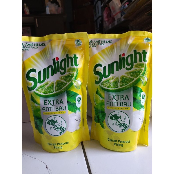 Jual Unilever Sunlight Extra Anti Bau Jeruk Nipis Dan Daun Mint 650ml