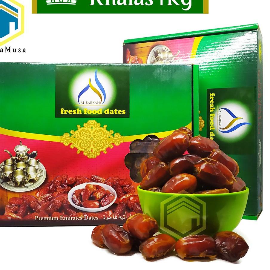 

Star 10.10 Kurma Khalas 1kg Date Crown Premium Original grosir