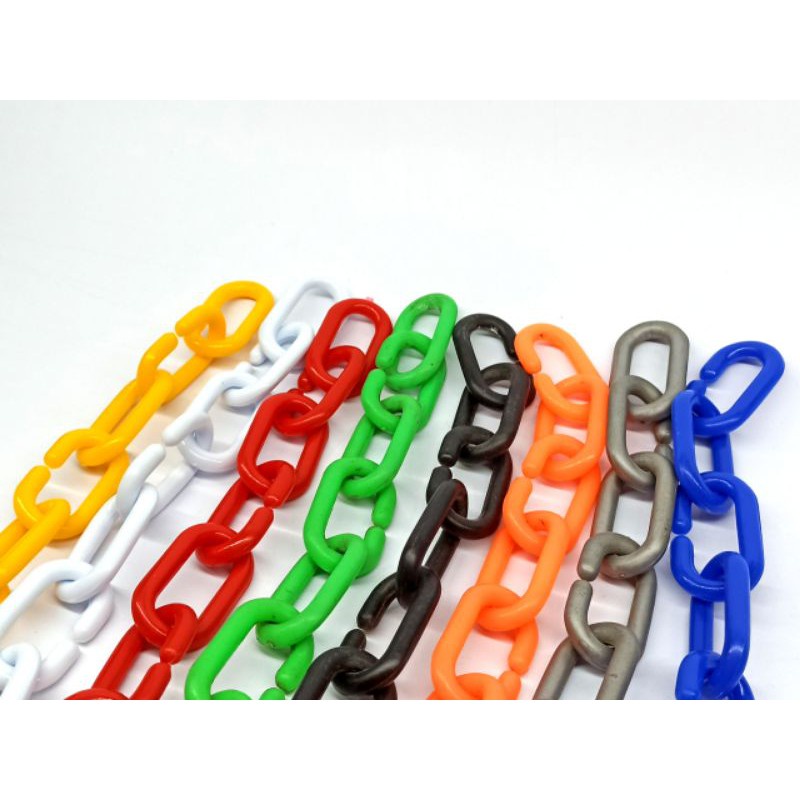 Hanger Rantai Plastik Warna | Gantungan | Distro | Display Toko | Kait