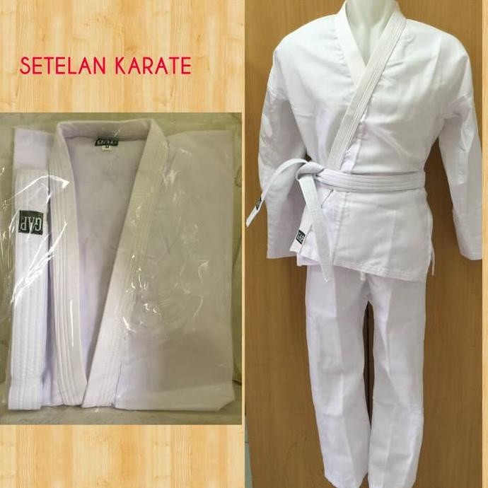 Baju Karate / Seragam Karate (1 Set = Baju+Celana+Sabuk)