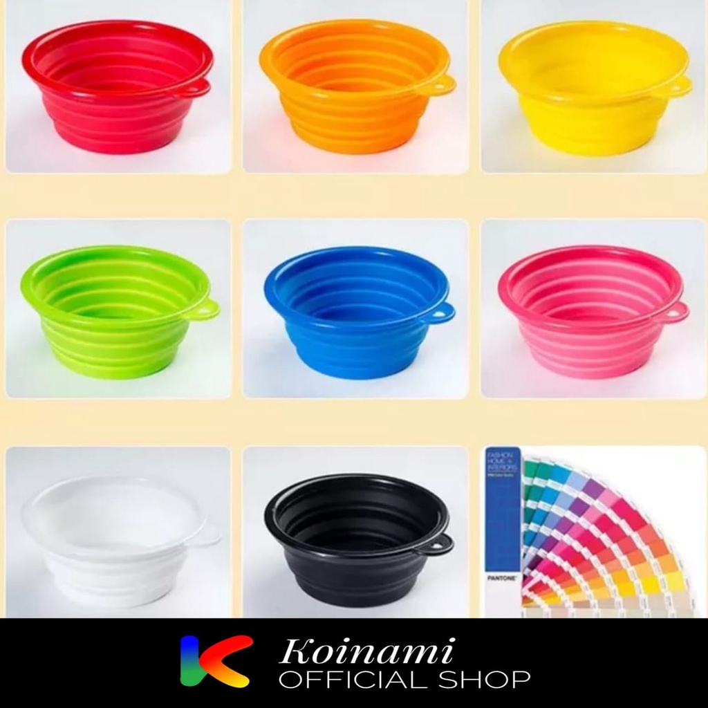 Tempat Makan Anjing Kucing Silikon /  Tempat Makan Kucing / Pet Bowl / Cat  Bowl / Dog Bowl / Cat Feeder