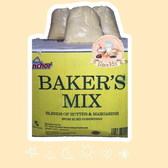 

Instan--Mentega Campuran "Bakers Mix Anchor" 1 Kg